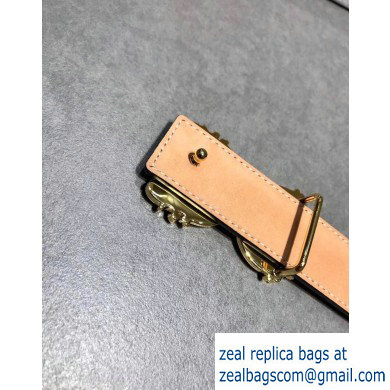 Dolce  &  Gabbana Width 3cm Belt Pink with Baroque DG Logo